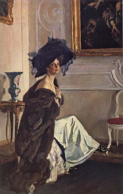 Valentin Serov Portrait of the Princess Olga Orlova Sweden oil painting art